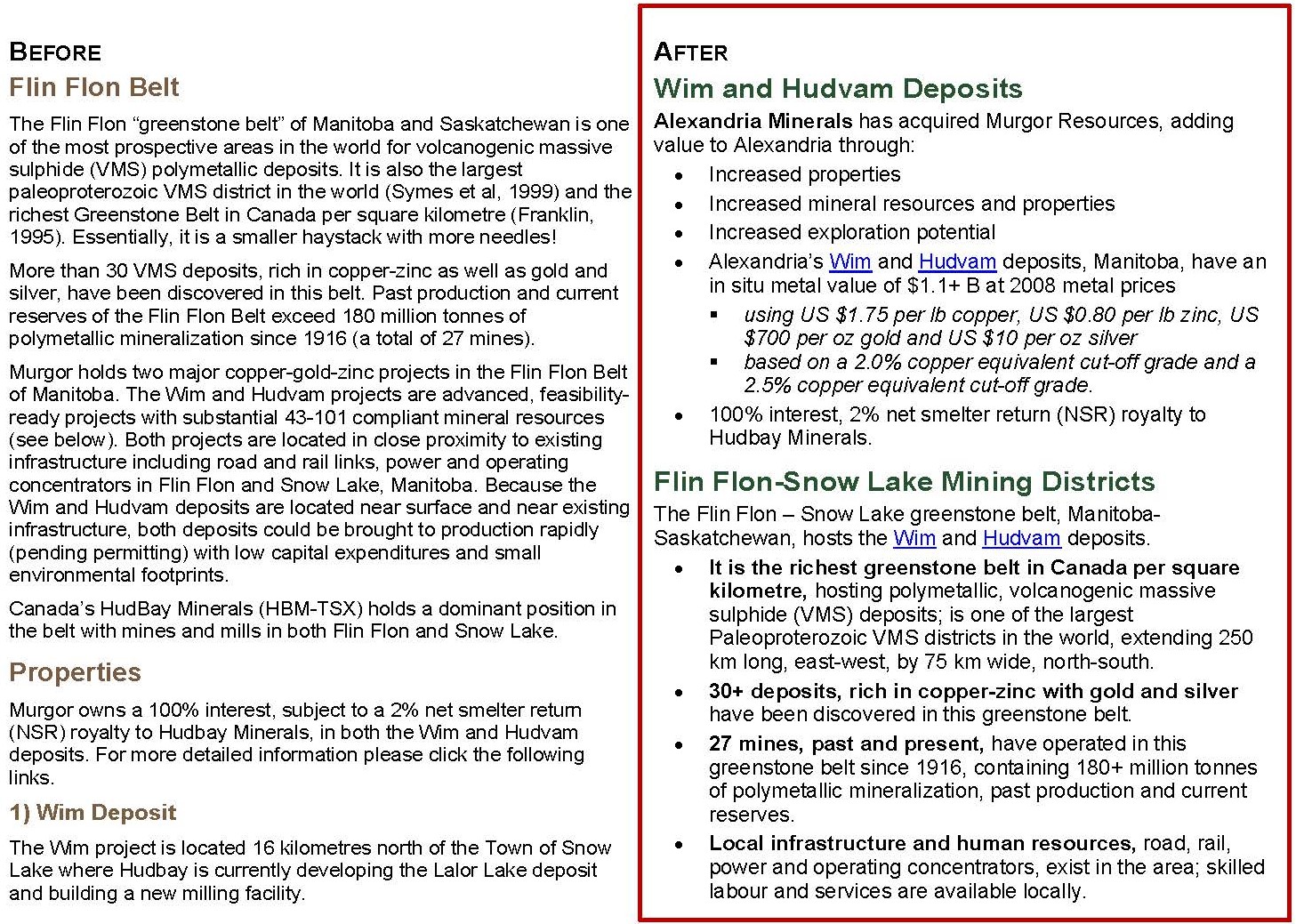 investor relations writing summary